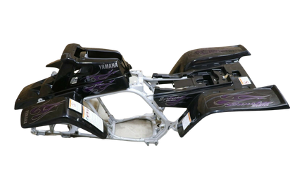 Yamaha Banshee Black Purple Flame Fender Set with Decal Kit™