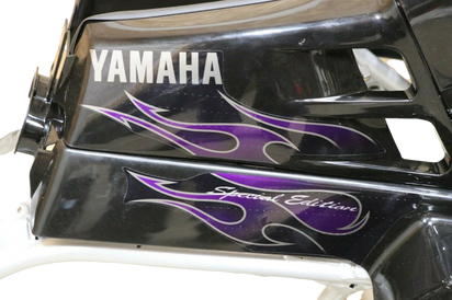 Yamaha Banshee Black Purple Flame Fender Set with Decal Kit™