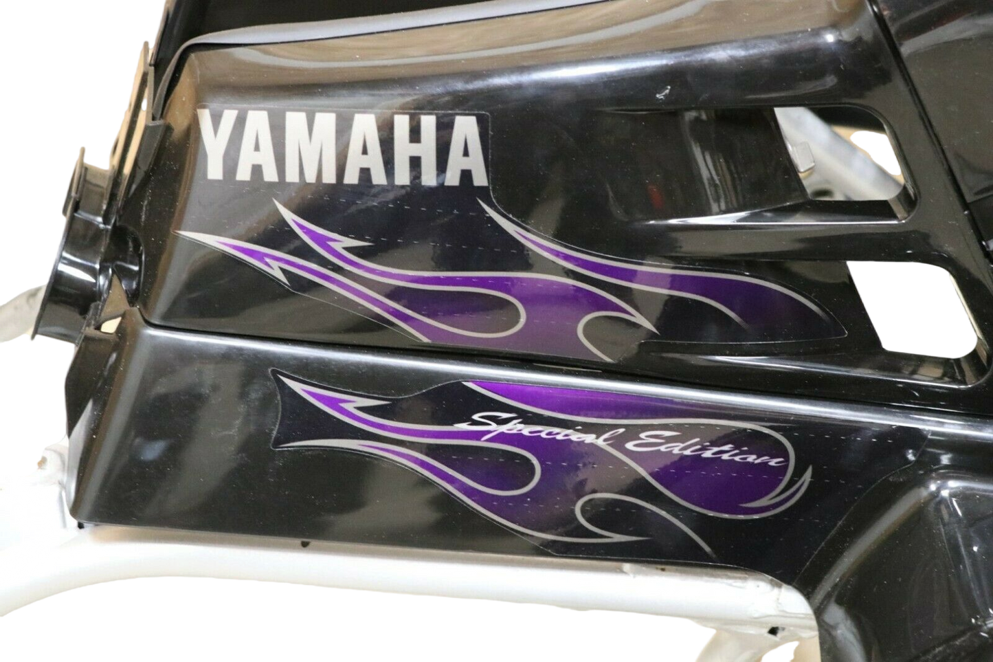 Yamaha Banshee Black Purple Flame Fender Set with Decal Kit™