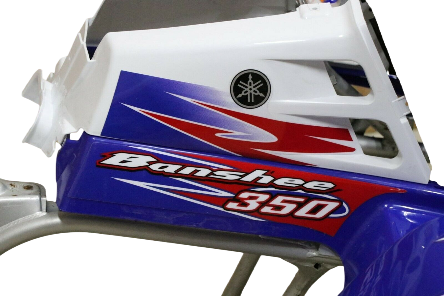 Yamaha Banshee Red White Blue Full Fender Set with Decal Kit™