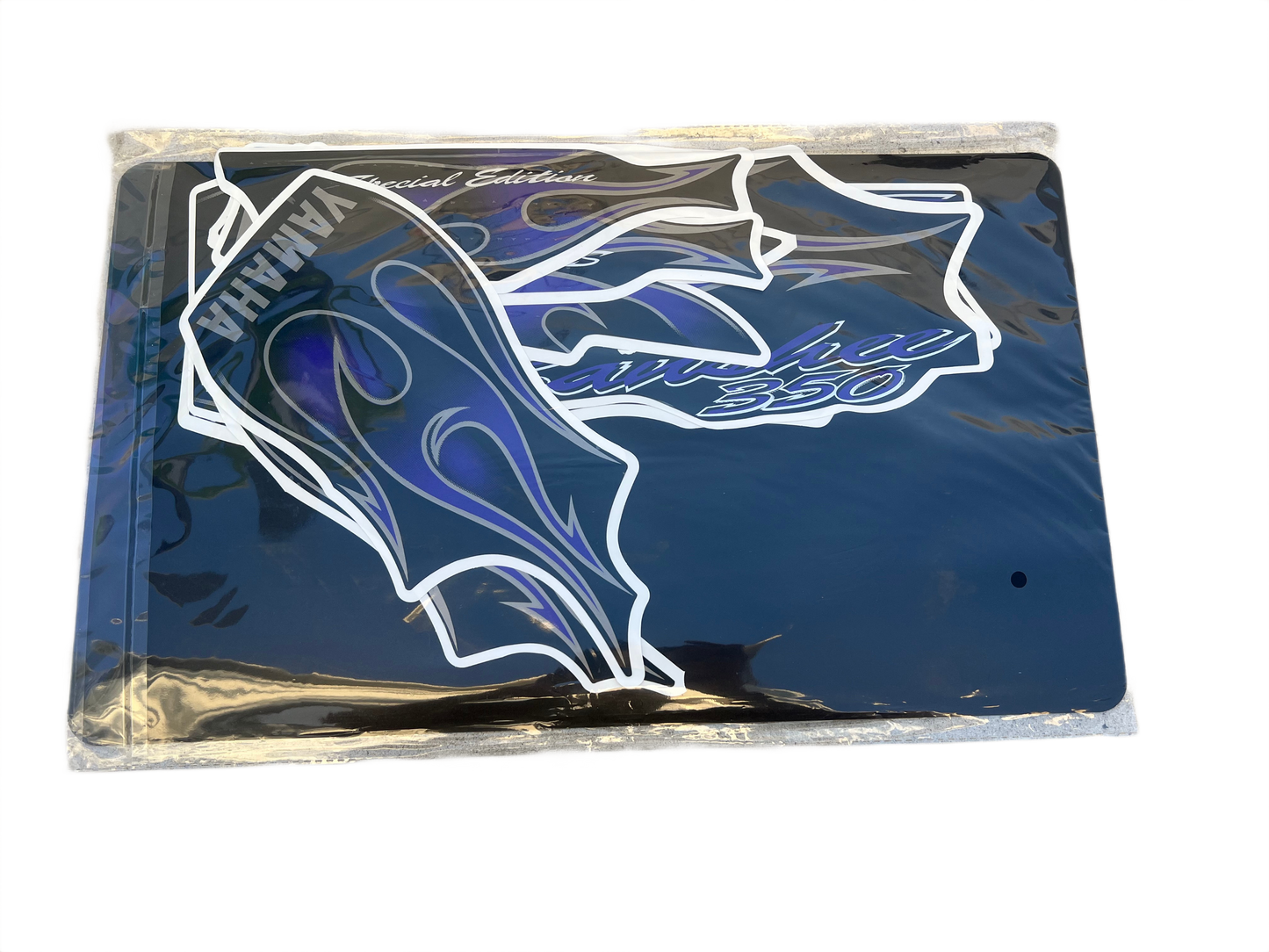 2005 Yamaha Banshee Decal Set - Black Purple