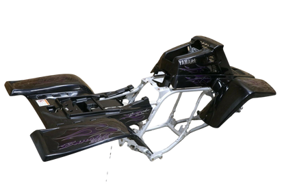 Yamaha Banshee Black Purple Flame Fender Set with Decal Kit™