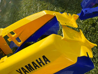 Yamaha Banshee Blue and Yellow Full Fender and Decal Set