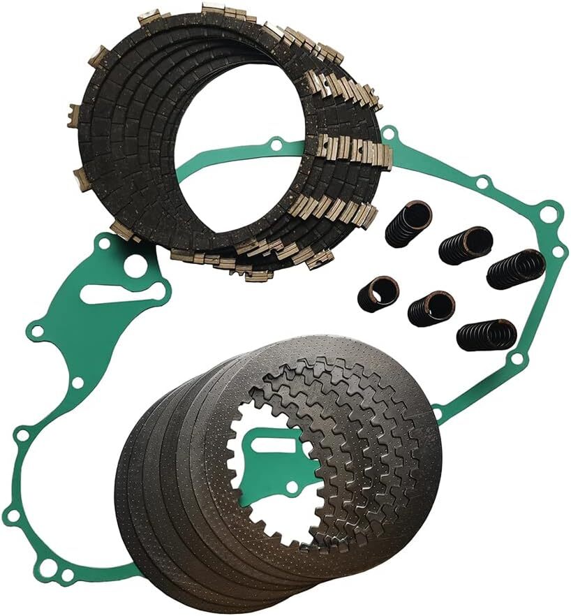 Raptor 700 Clutch Kit Complete Aftermarket Replacement Steels Fibers and Gasket