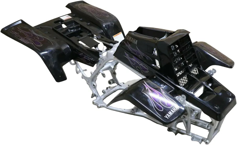 2005 Yamaha Banshee Decal Set - Black Purple