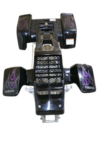 Yamaha Banshee Black Purple Flame Fender Set with Decal Kit™