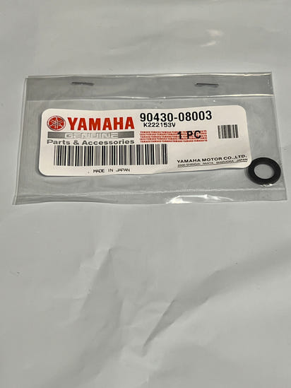 Yamaha New OEM Drain Plug Gasket, 90430-08003-00