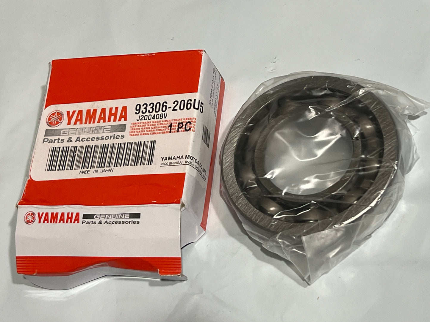 New OEM Bearing 93306-206U5 Compatible with Yamaha 75 80 85 90HP