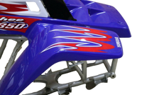 Yamaha Banshee Red White Blue Full Fender Set with Decal Kit™