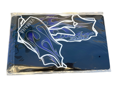 2005 Yamaha Banshee Decal Set - Black Purple