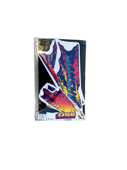 1994 Yamaha Banshee Decal Set - Blue Yellow