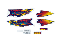1994 Yamaha Banshee Decal Set - Blue Yellow