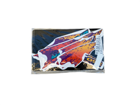 1995 Yamaha Banshee Decal Set - Purple Yellow