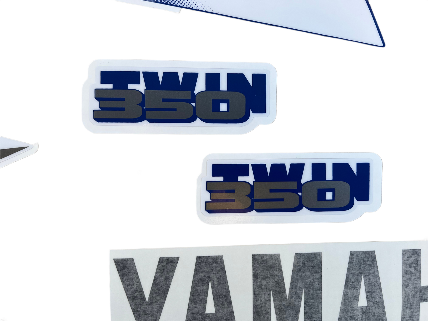 1998 Yamaha Banshee Decal Set - Blue White