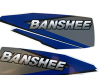 1998 Yamaha Banshee Decal Set - Blue White