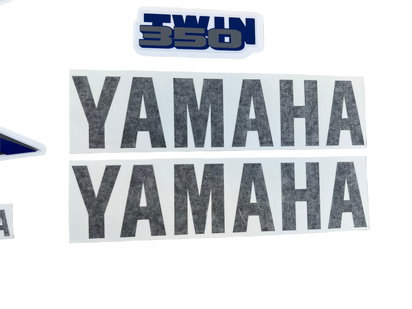 1998 Yamaha Banshee Decal Set - Blue White