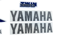 1998 Yamaha Banshee Decal Set - Blue White