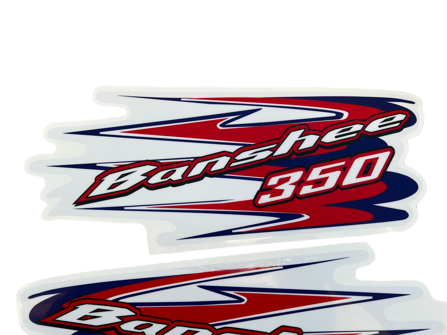 2010 Yamaha Banshee Decal Set - Red White Blue
