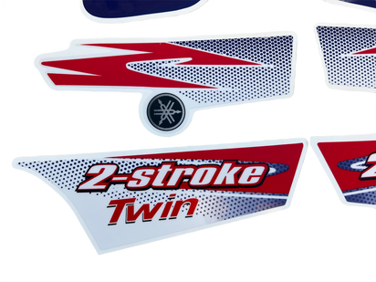 2010 Yamaha Banshee Decal Set - Red White Blue