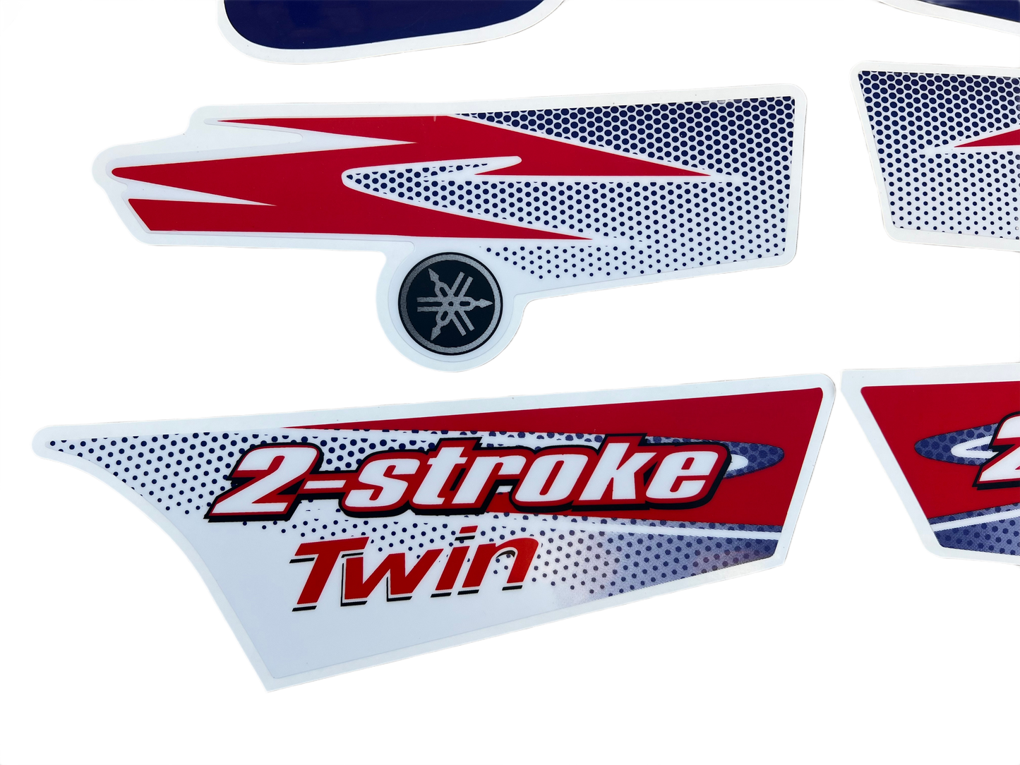 2010 Yamaha Banshee Decal Set - Red White Blue
