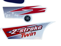 2010 Yamaha Banshee Decal Set - Red White Blue