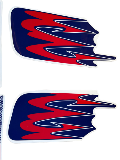 2010 Yamaha Banshee Decal Set - Red White Blue