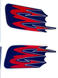 2010 Yamaha Banshee Decal Set - Red White Blue