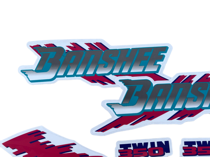 1992 Yamaha Banshee Decal Set - Teal