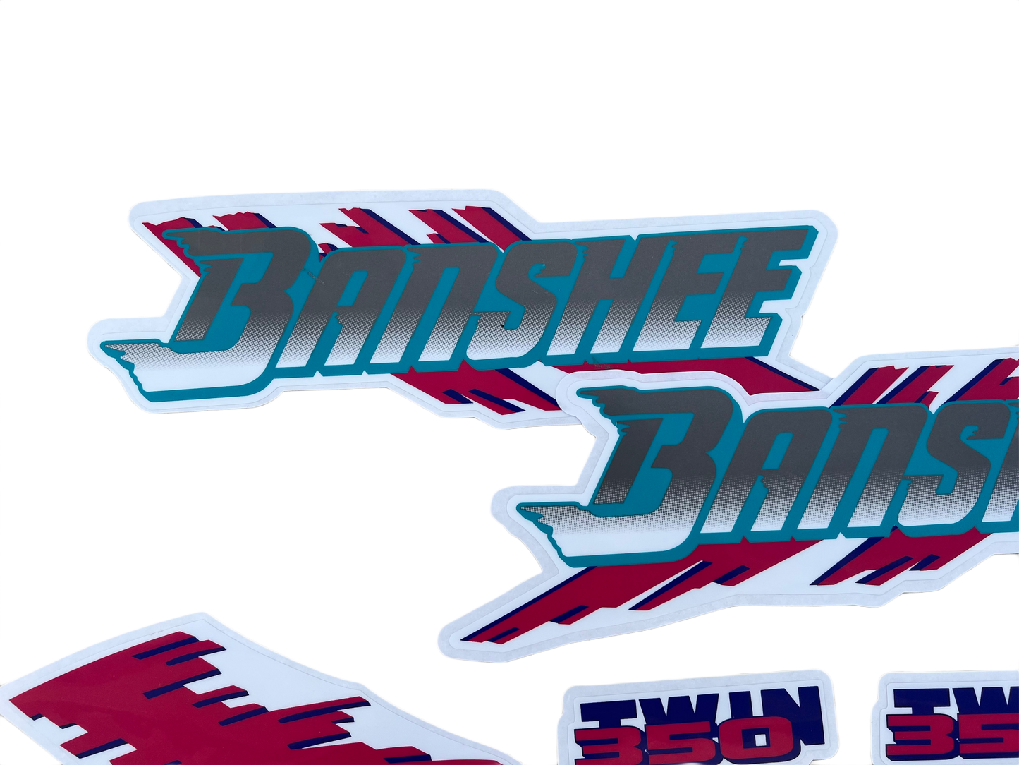 1992 Yamaha Banshee Decal Set - Teal