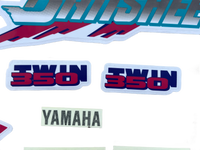 1992 Yamaha Banshee Decal Set - Teal