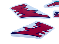 1992 Yamaha Banshee Decal Set - Teal