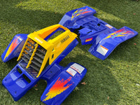 1994 Yamaha Banshee Decal Set - Blue Yellow