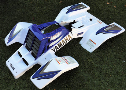 1998 Yamaha Banshee Decal Set - Blue White