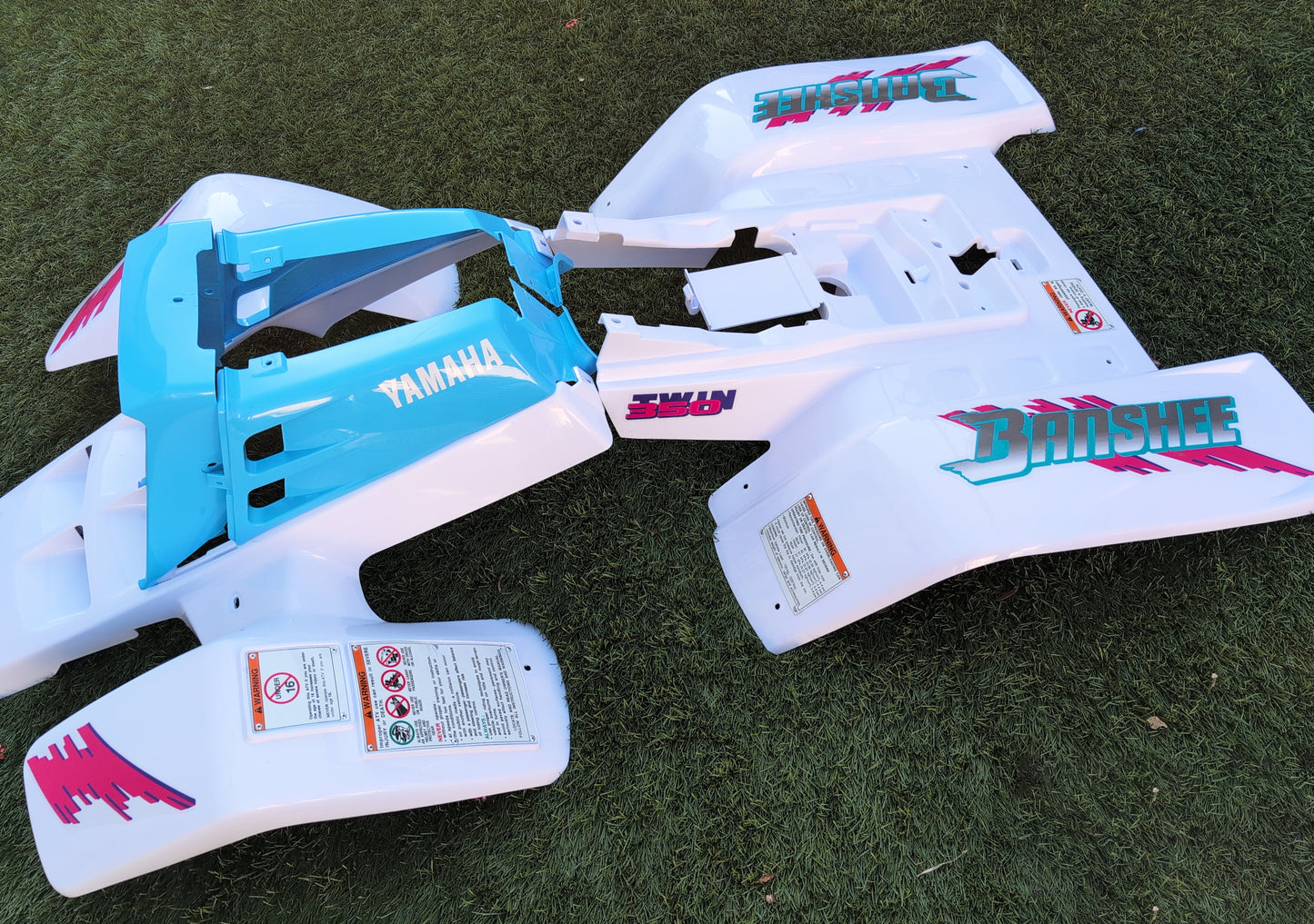 1992 Yamaha Banshee Decal Set - Teal