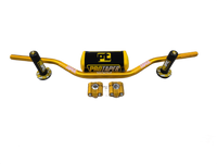 "Evo" ProTaper GOLD Handlebar Fat Bar DIRT BIKE 1 1/8'' Full Set GRIPS Pads