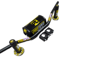 "Evo" ProTaper BLACK Handlebar Fat Bar DIRT BIKE 1 1/8'' Full Set GRIPS Pads