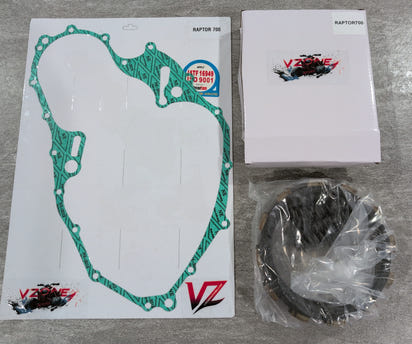 Raptor 700 Clutch Kit Complete Aftermarket Replacement Steels Fibers and Gasket
