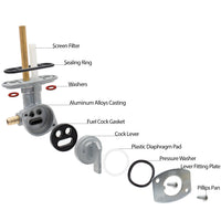 Gas Fuel Tank Switch Valve Petcock Tap For Yamaha Banshee 350 YFZ350 1987-2006