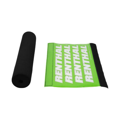 Renthal GREEN Handle Bar Pad 9.8in/25cm Length, For 7/8 Handlebar